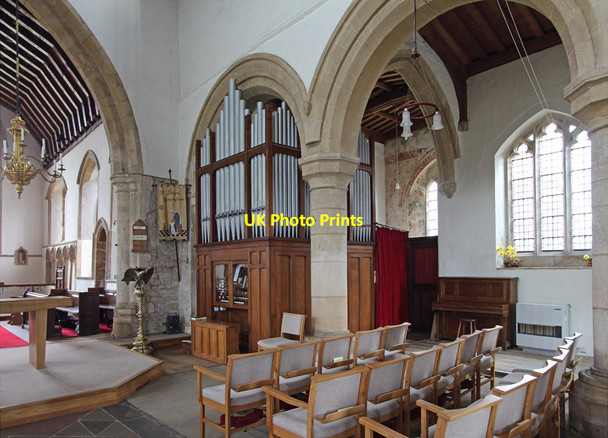 Photo 6"x4" St Peter, Empingham - Organ Empingham c2015