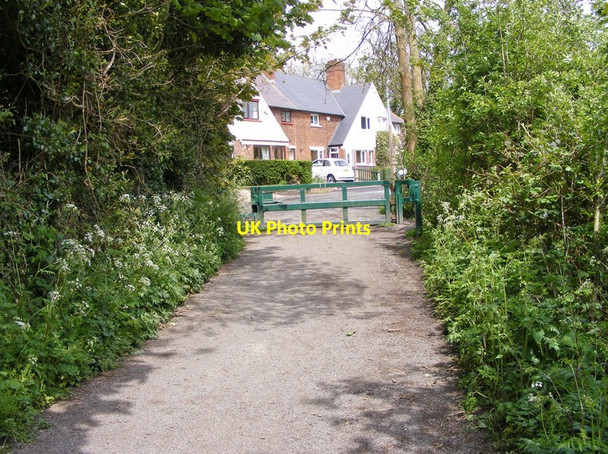 Photo 6"x4" Turls Hill Barrier Sedgley c2015