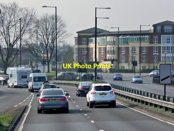Photo 6"x4" A332 Approaching Roundabout at Clewer Windsor\/SU9676 c2015