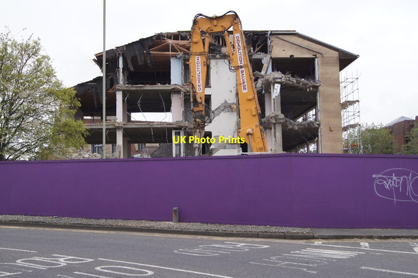 Photo 6"x4" Demolition off New Street \/ Victoria Street Basingstoke c2014