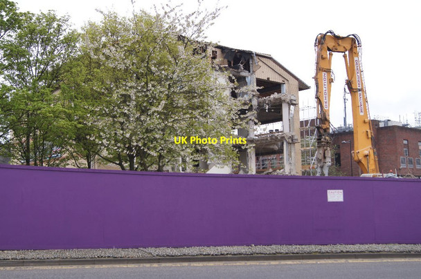 Photo 6"x4" Demolition off New Street \/ Victoria Street Basingstoke c2014 P1