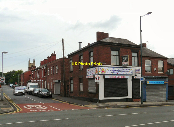 Photo 6"x4" Tower Street Hyde\/SJ9494 c2014