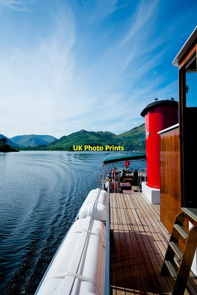 Photo 6"x4" Howtown Ferry Ullswater Glenridding c2014