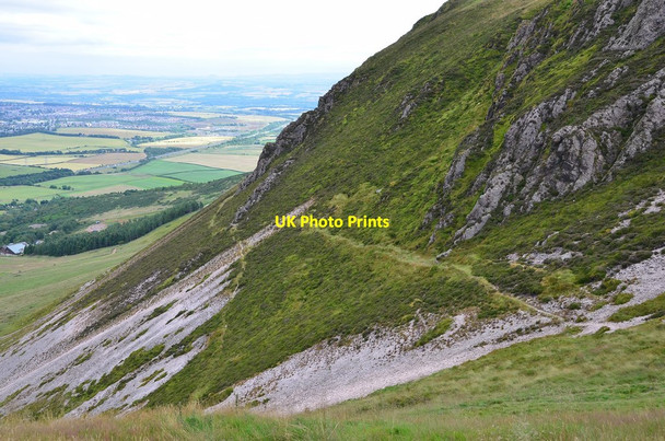 Photo 6"x4" Caerketton Craigs, Pentland Hills Boghall\/NT2465 c2014