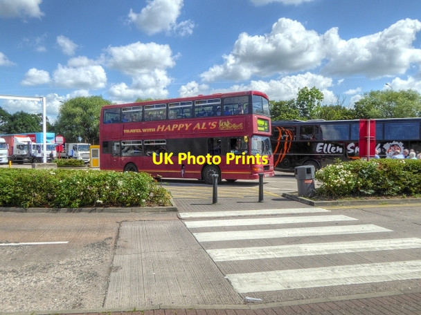 Photo 6"x4" Happy Al's at Sandbach Services Sandbach c2014