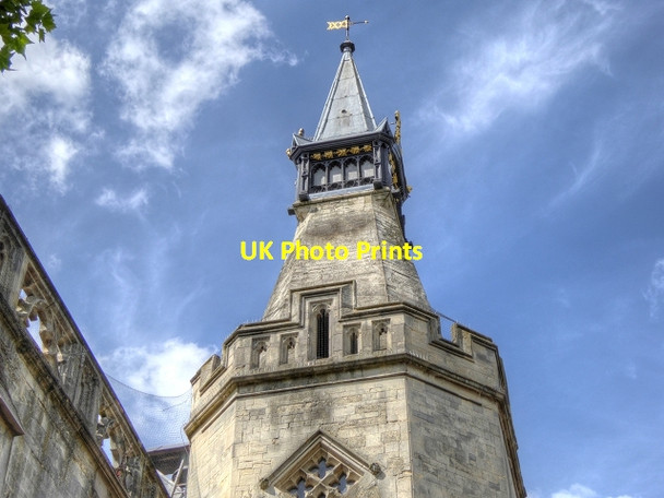 Photo 6"x4" Spire, Banbury Town Hall Banbury\/SP4540 c2014