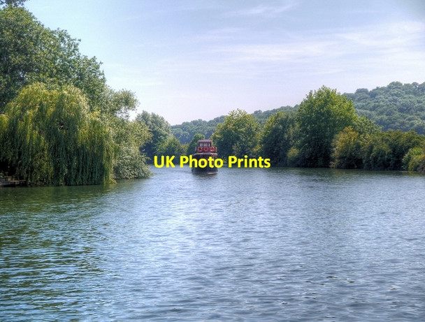 Photo 6"x4" River Thames, Runnymede Egham c2014