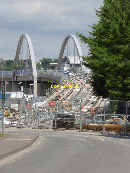 Photo 6"x4" Ring Road Bridge Beeston\/SK5236 c2014