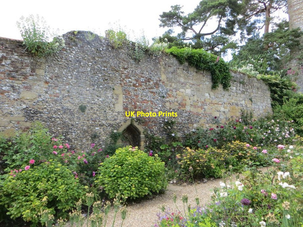 Photo 6"x4" Second walled garden Broadplat c2014