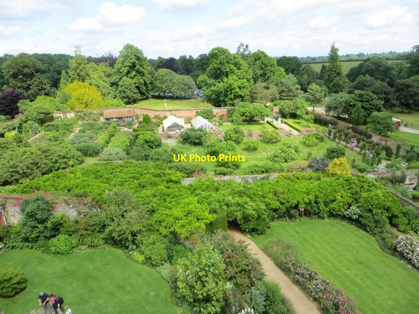 Photo 6"x4" Greenhouses in the Distance Broadplat c2014