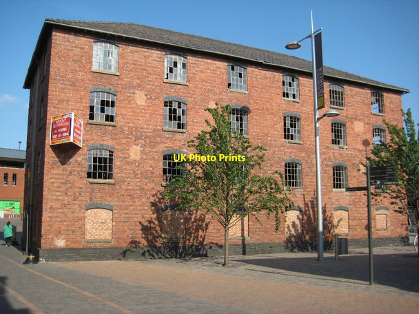 Photo 6"x4" Former factory, Lowesmoor Worcester c2014