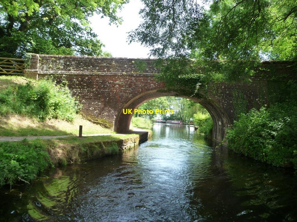 Photo 6"x4" East Manley Bridge, Grand Western Canal, from the west Halberton c2014