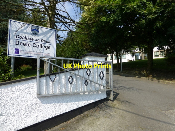 Photo 6"x4" Entrance, Deele College Raphoe Raphoe c2014