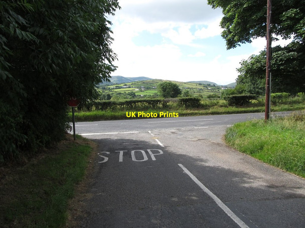 Photo 6"x4" The junction of Clonduff Road and the B27 (Kilkeel Road) Hilltown\/J2128 c2014