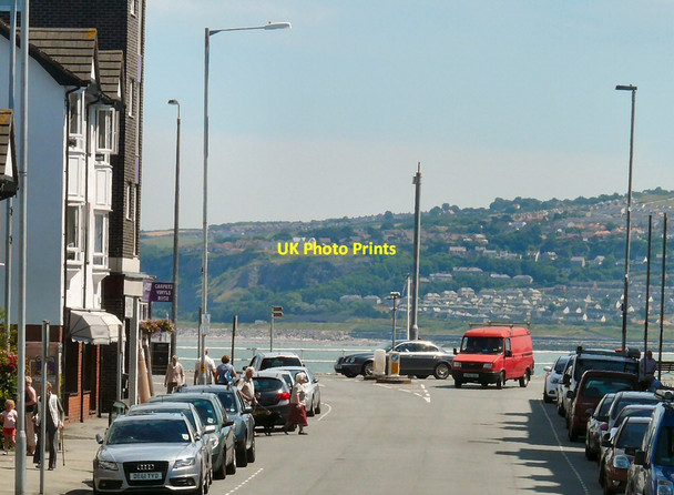 Photo 6"x4" The end of Penrhyn Avenue Colwyn Bay\/Bae Colwyn c2014