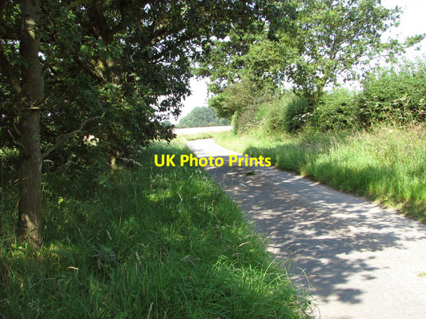 Photo 6"x4" View towards the junction of Foulsham and Guestwick roads Wood Norton\/TG0128 c2014