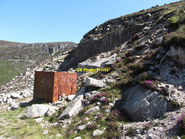 Photo 6"x4" Disused granite quarry on Slieve Bearnagh Kilcoo c2014
