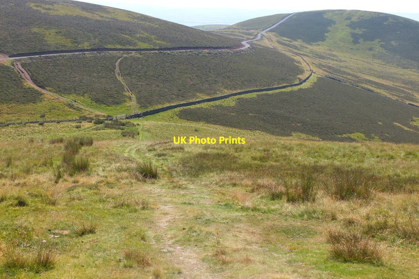 Photo 6"x4" Path on Capelaw Hill Dreghorn\/NT2268 c2014