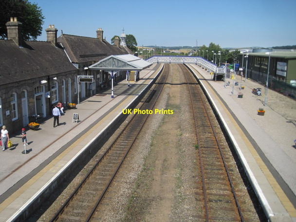 Photo 6"x4" Inverurie railway station, Aberdeenshire Inverurie c2014