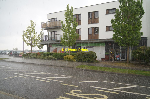 Photo 6"x4" View from the bus shelter Hatch Warren c2014