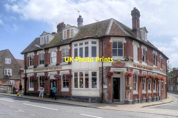 Photo 6"x4" The Bishop on the Bridge at Winchester Winchester c2014