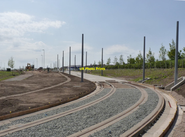 Photo 6"x4" Approach to the Park and Ride tram terminus Clifton\/SK5434 c2014