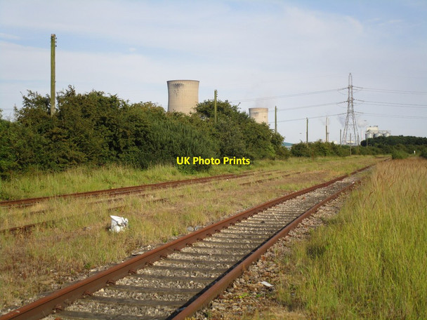 Photo 6"x4" Disused railway Salt End c2014