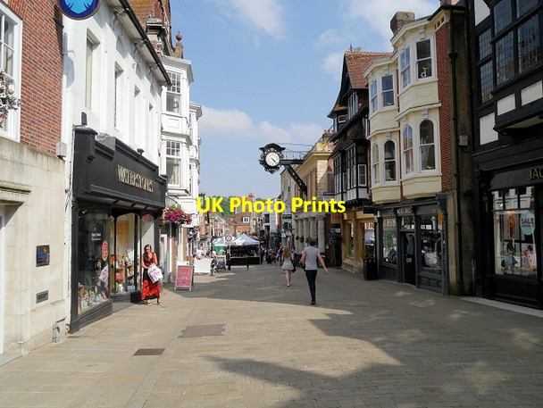 Photo 6"x4" The High Street, Winchester Winchester c2014