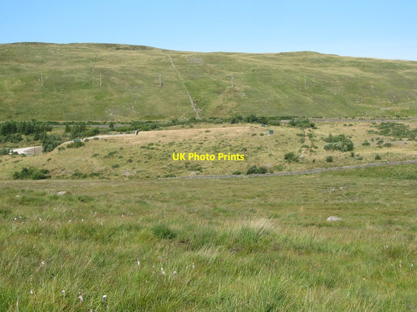 Photo 6"x4" The landscaped water treatment works at Fofanny Reservoir Kilcoo c2014