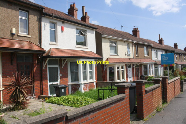 Photo 6"x4" Houses on Muller Road Bristol c2014