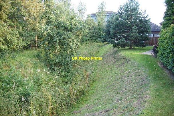 Photo 6"x4" Small burn beside the Holiday Inn at Seafield, Inverness Beechwood\/NH6944 c2014