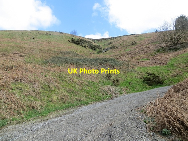 Photo 6"x4" Reentrant above Myndtown Myndtown c2014