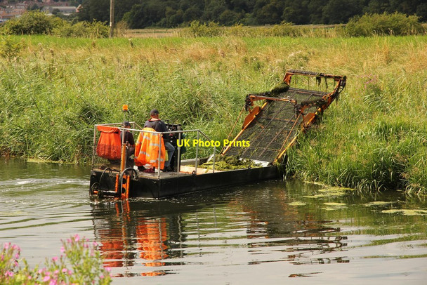 Photo 6"x4" Weed clearance Washingborough c2014