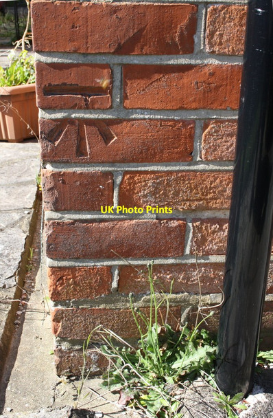 Photo 6"x4" Benchmark on #24 Cressingham Road Whitley\/SU7170 c2014