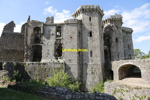 Photo 6"x4" Gate from the Tower Raglan c2014