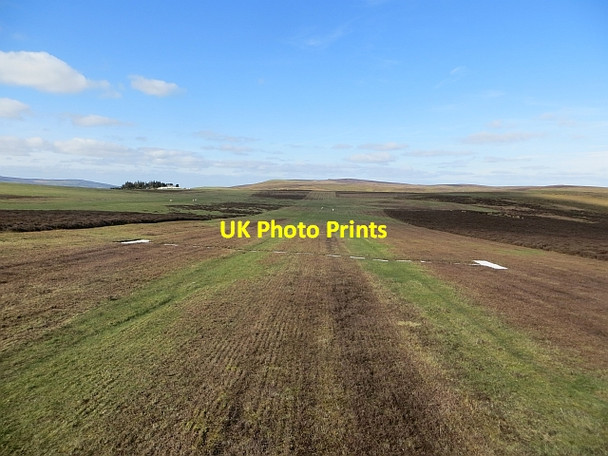 Photo 6"x4" Glider field, Long Mynd Handless c2014