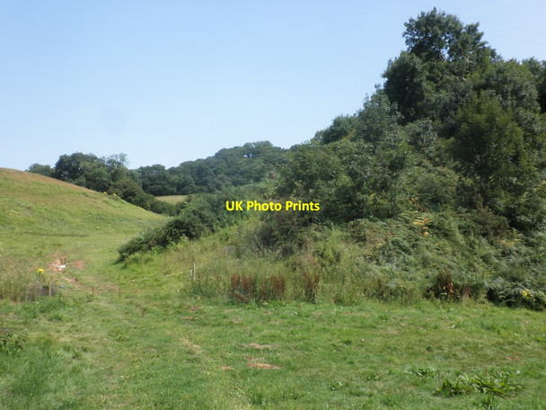 Photo 6"x4" Undulating farmland, near Chapel Leigh Chapel Leigh c2014