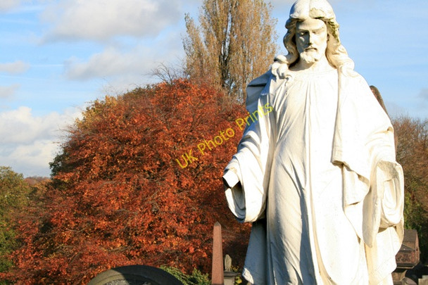 Photo 6"x4" Memorial, Nottingham General Cemetery Nottingham\/SK5641 c2008