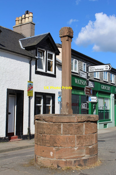 Photo 6"x4" Mercat Cross, Moniaive Moniaive c2014