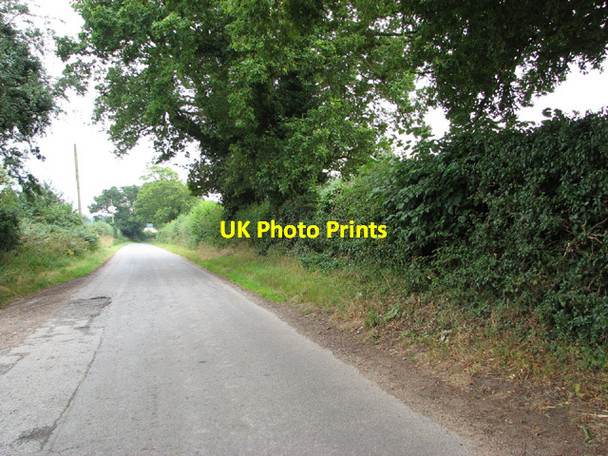Photo 6"x4" Unnamed road south of Daleacres South Pickenham c2014