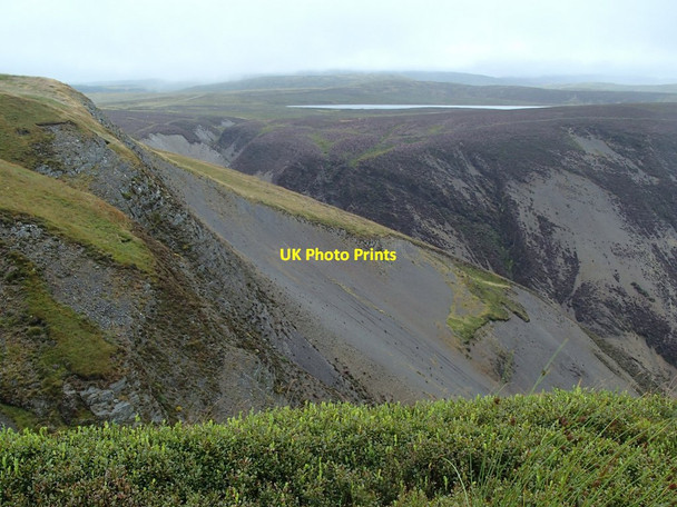 Photo 6"x4" Valley head of the Afon Dulas Aberhosan c2014