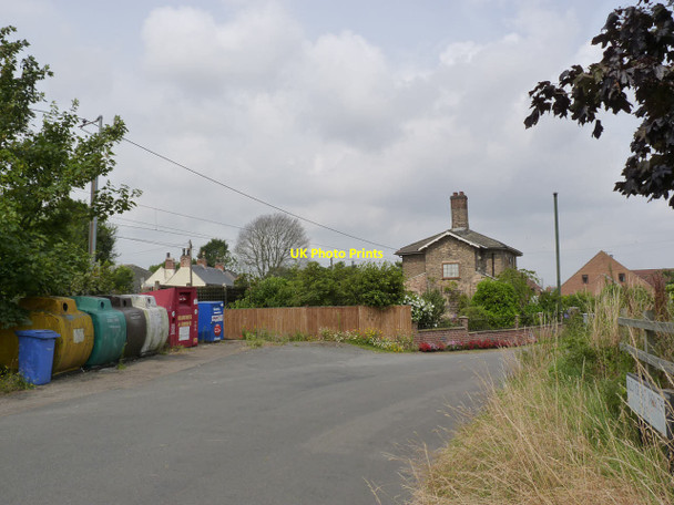 Photo 6"x4" Site of level crossing, Sutton-on-Trent Sutton on Trent c2014