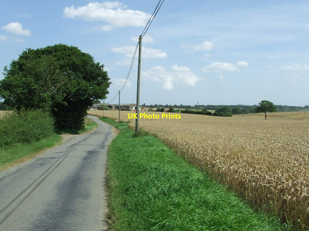 Photo 6"x4" Chediston Road Chediston Green c2014