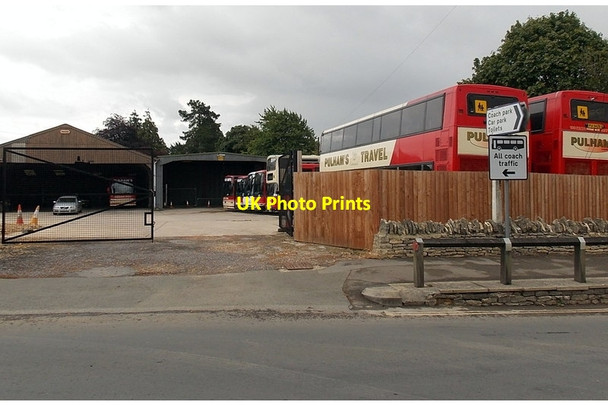 Photo 6"x4" Station Road Garage, Bourton-on-the-Water Bourton-on-the-Water c2014