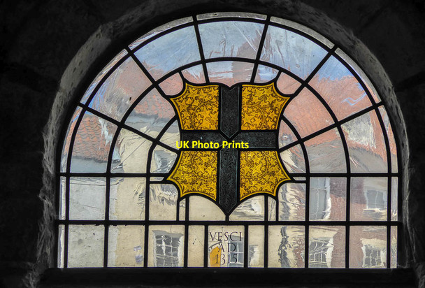 Photo 6"x4" Stained Glass Window, St Michael's Church, Market Place, Malton, Yorkshire Malton\/SE7871 c2014 P4
