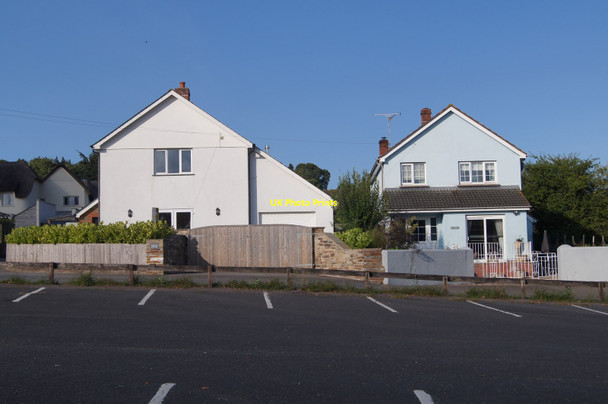 Photo 6"x4" Houses by Hatherleigh car park Hatherleigh c2014
