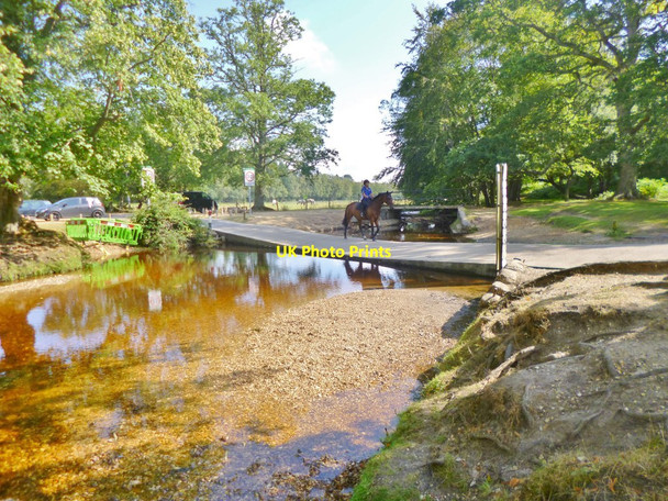 Photo 6"x4" Moyles Court, ford Mockbeggar\/SU1609 c2014