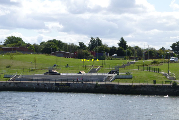 Photo 6"x4" The Tyne Tunnels are below here! Hebburn c2014