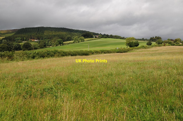 Photo 6"x4" View to Brown Clee Hill Blackford\/SO5982 c2014