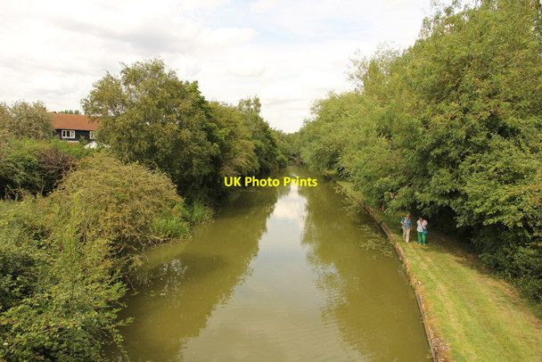 Photo 6"x4" Grand Union Canal Milton Keynes c2014